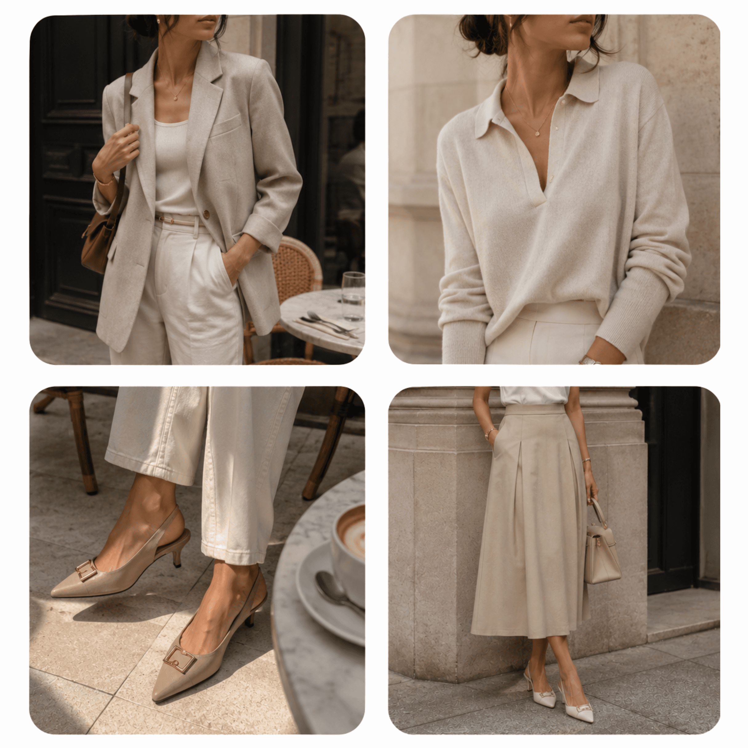 A brunch in neutral tones